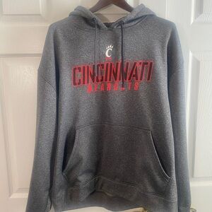 Champion University of Cincinnati UC Bearcats Gray Hoodie w/ pockets